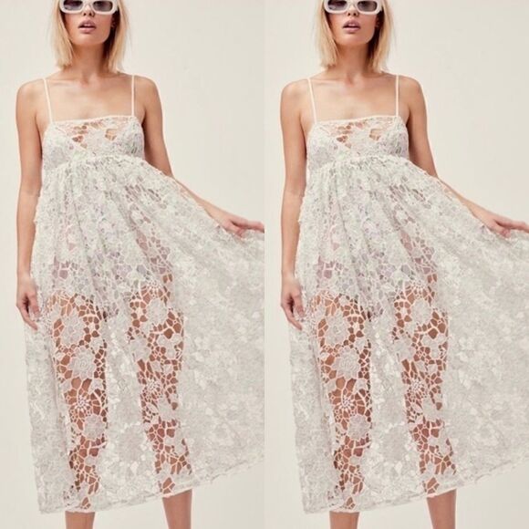 For Love And Lemons Dresses & Skirts - For Love & Lemons Sundae Tank Midi Dress